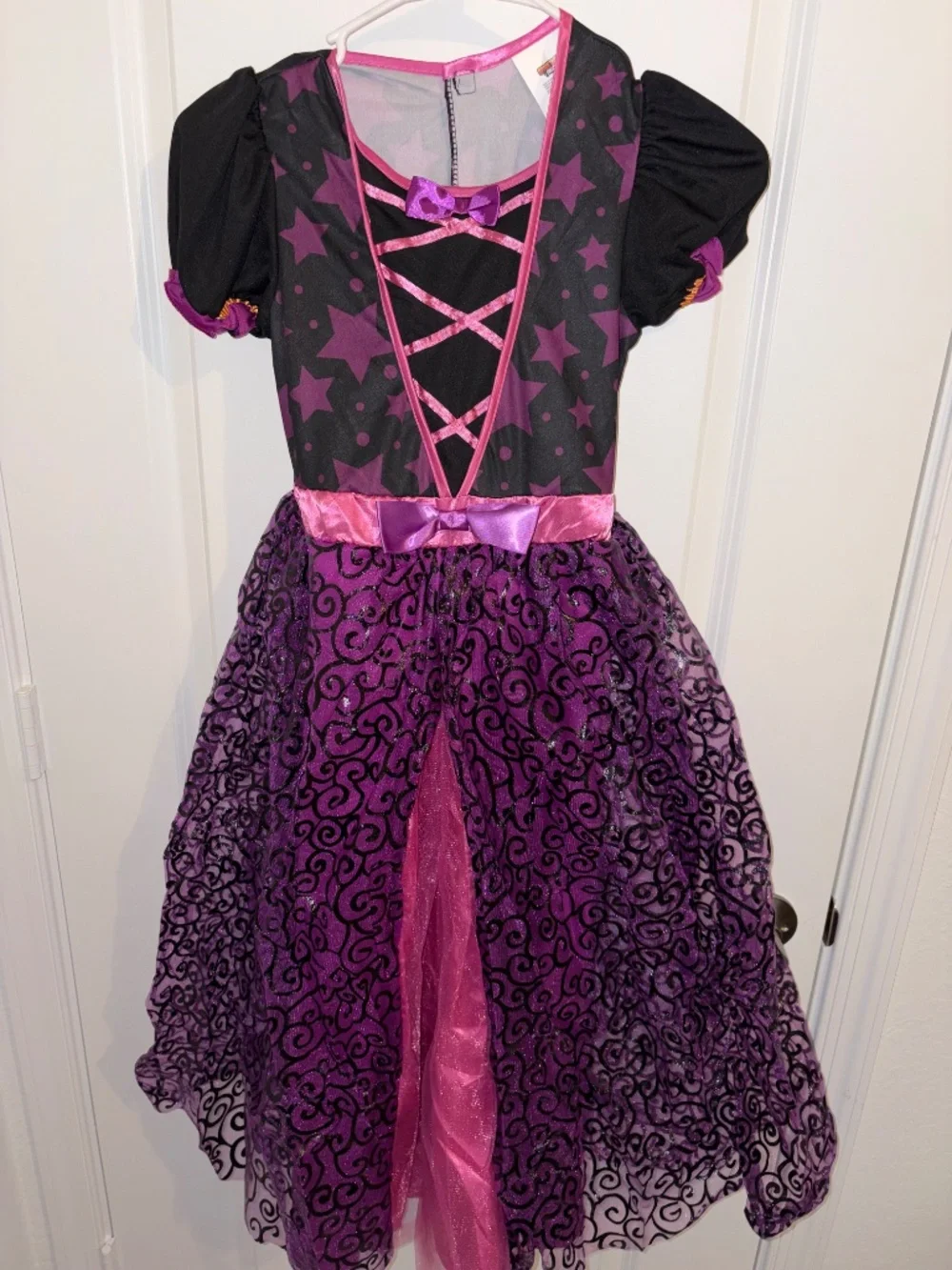 Spooktacular Creations Girls Light Up  Witch For Halloween Costume Medium (8-10)